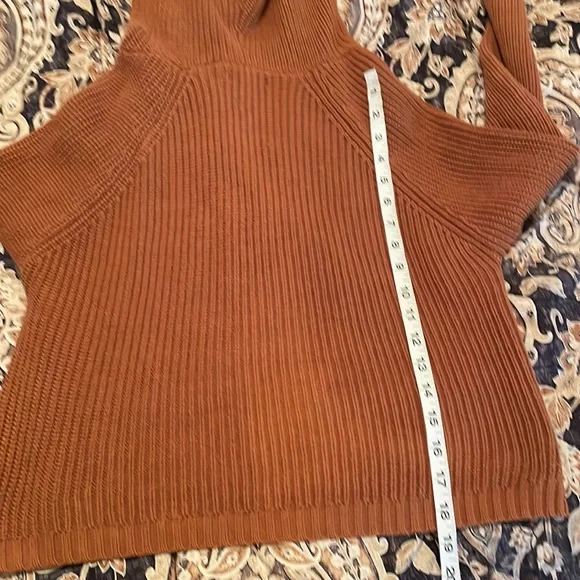 Women's Lace-Up Knit Sweater - Picture 6 of 6